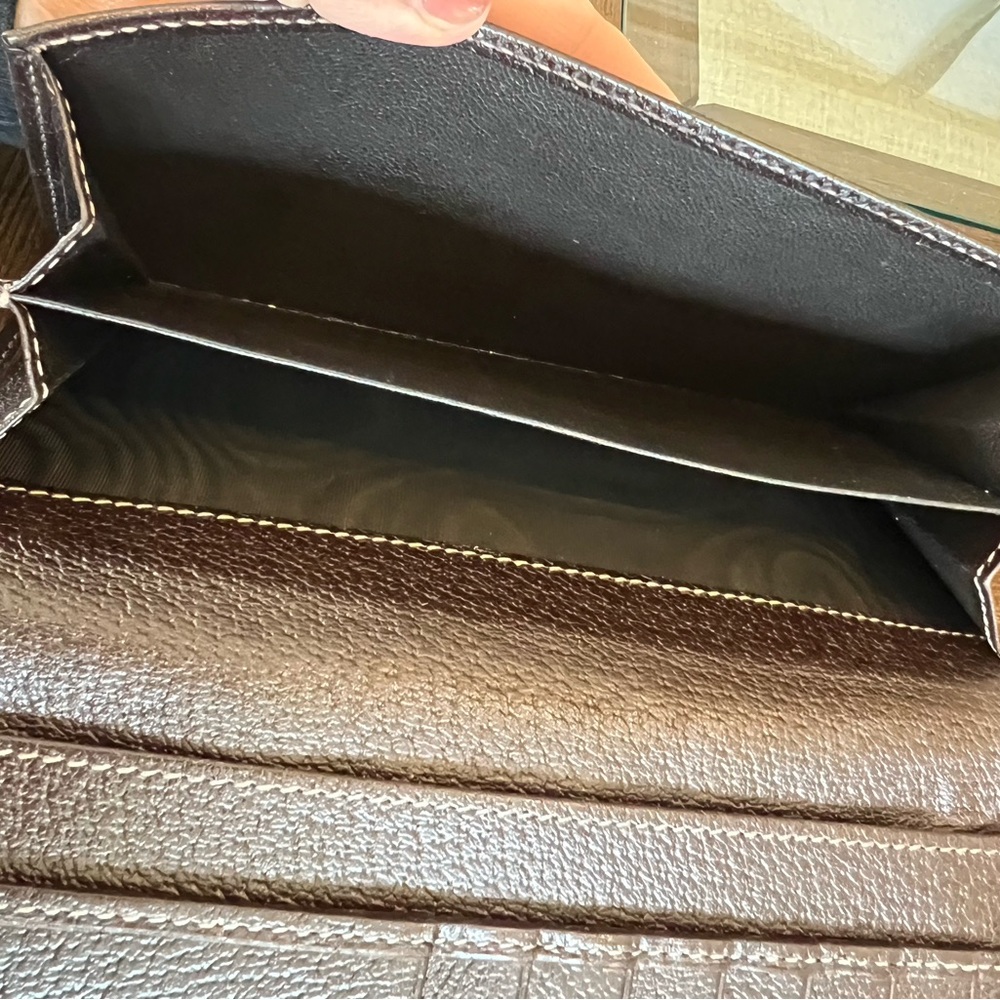 Gucci Abbey Long GG Canvas Beige Wallet - Picture 13 of 15